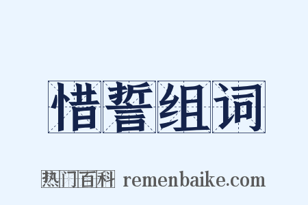 惜誓组词是什么意思的图片